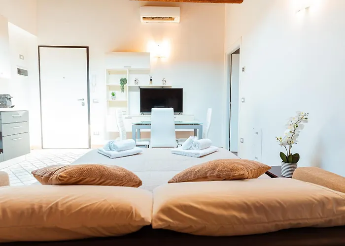 Mansarda Vespucci - Parcheggio Auto 아파트 *